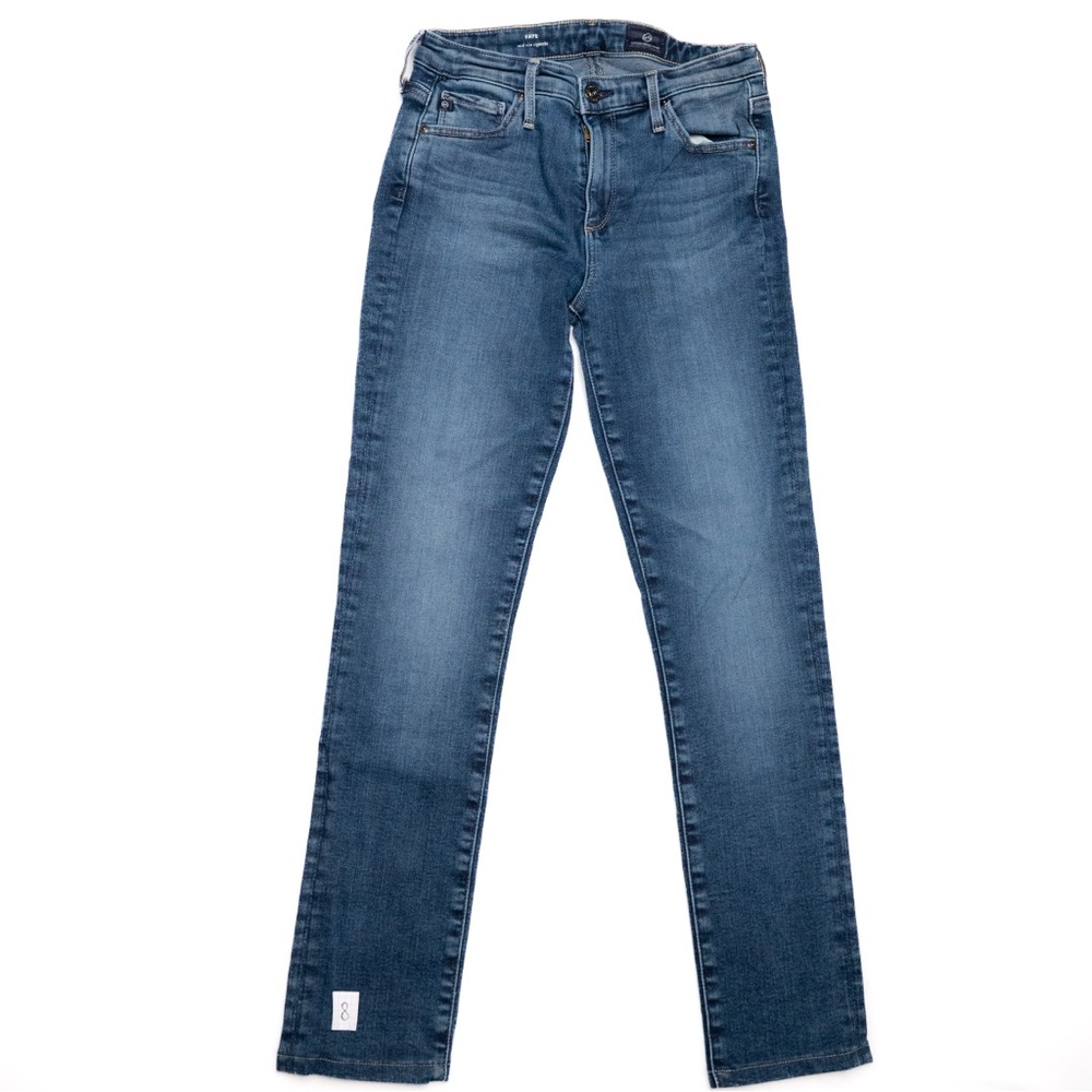 Adriano Goldschmied AG Classic Straight Leg Blue Jeans, Women’s Size‎ 25 R, EUC